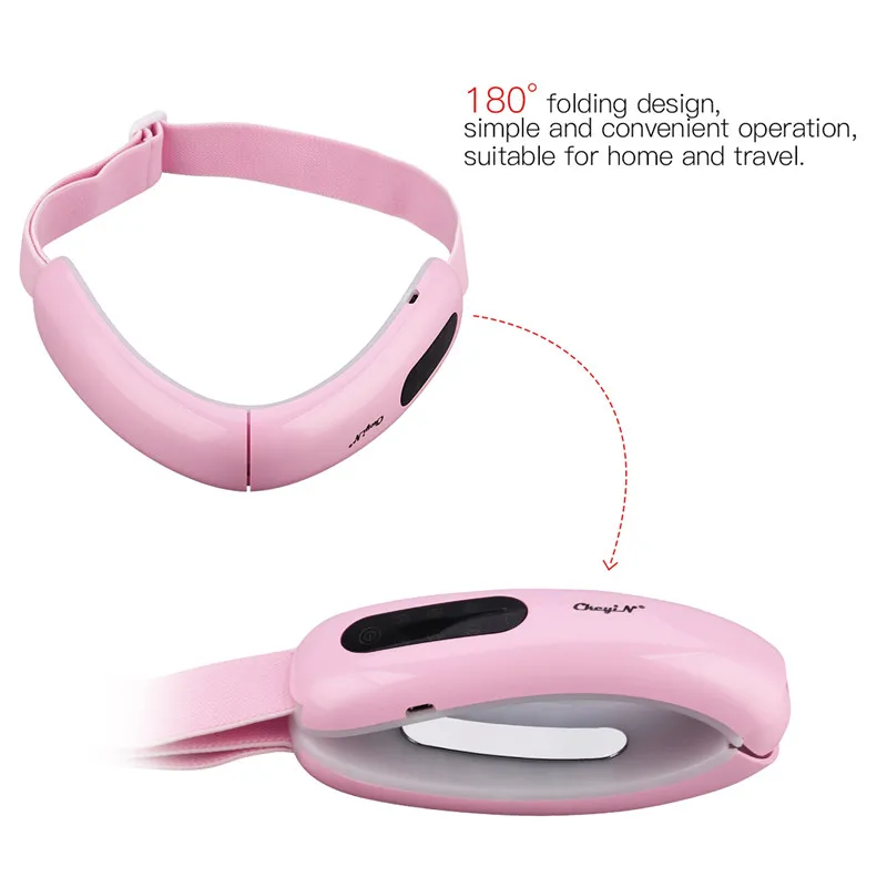 

CkeyiN V Face Lifting EMS Massager Double Chin Machine Heating Belt Red Blue LED Photon Therapy Tightening Slimming Vibration