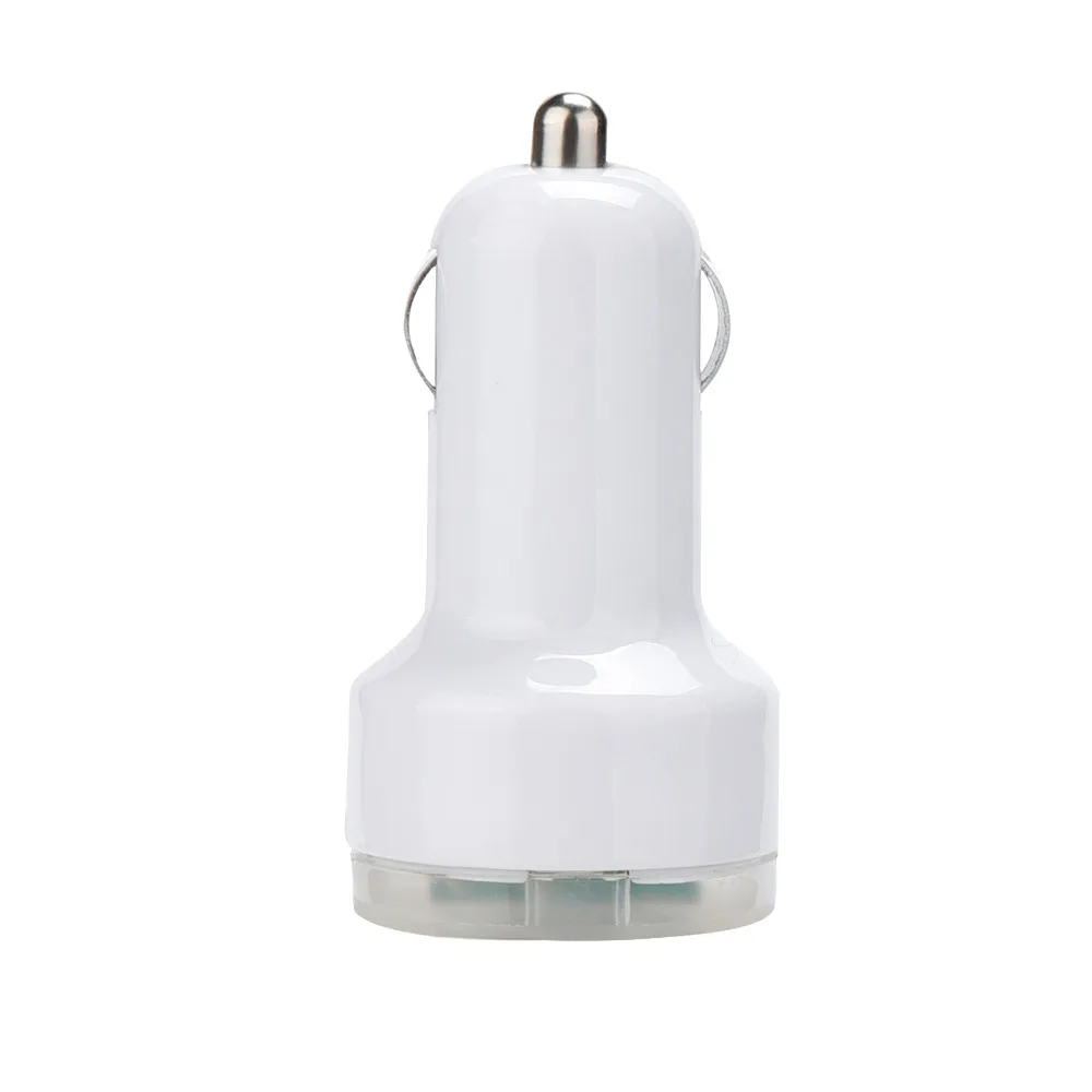 Двойной USB 2 порта автомобильное зарядное устройство адаптер + микро зарядный