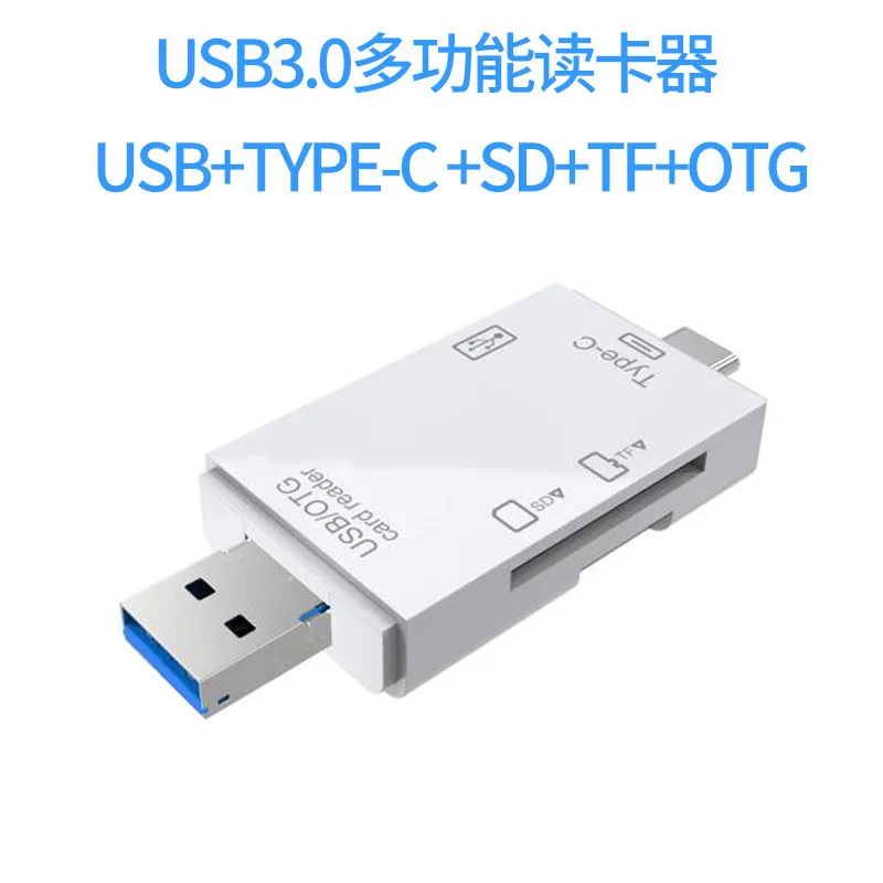

Card Reader Micro USB 3.0 Type C to SD Micro SD TF Adapter Accessories OTG Cardreader Smart Memory SD Card Reader