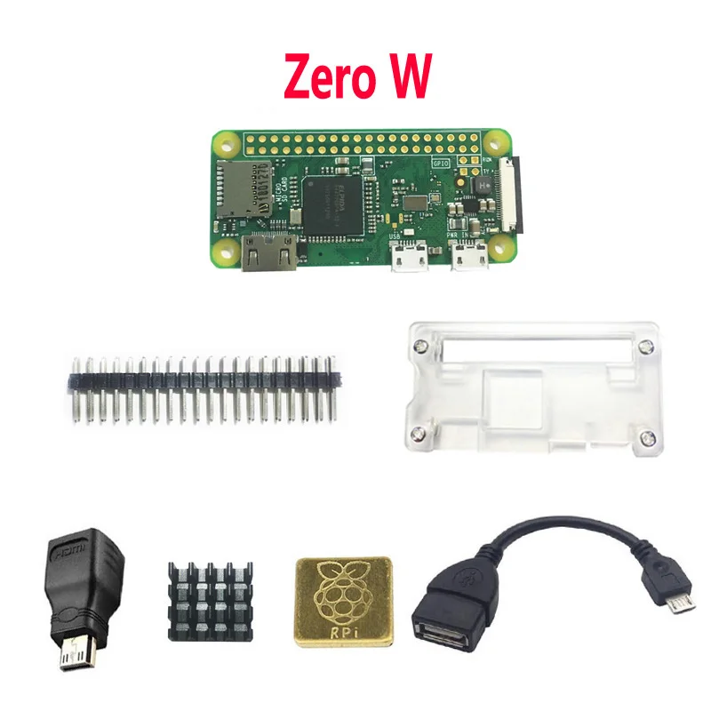 Raspberry Pi Zero W WH Pi0 zero чехол теплоотвод OTG HDMI.|Демонстрационные стенды| |
