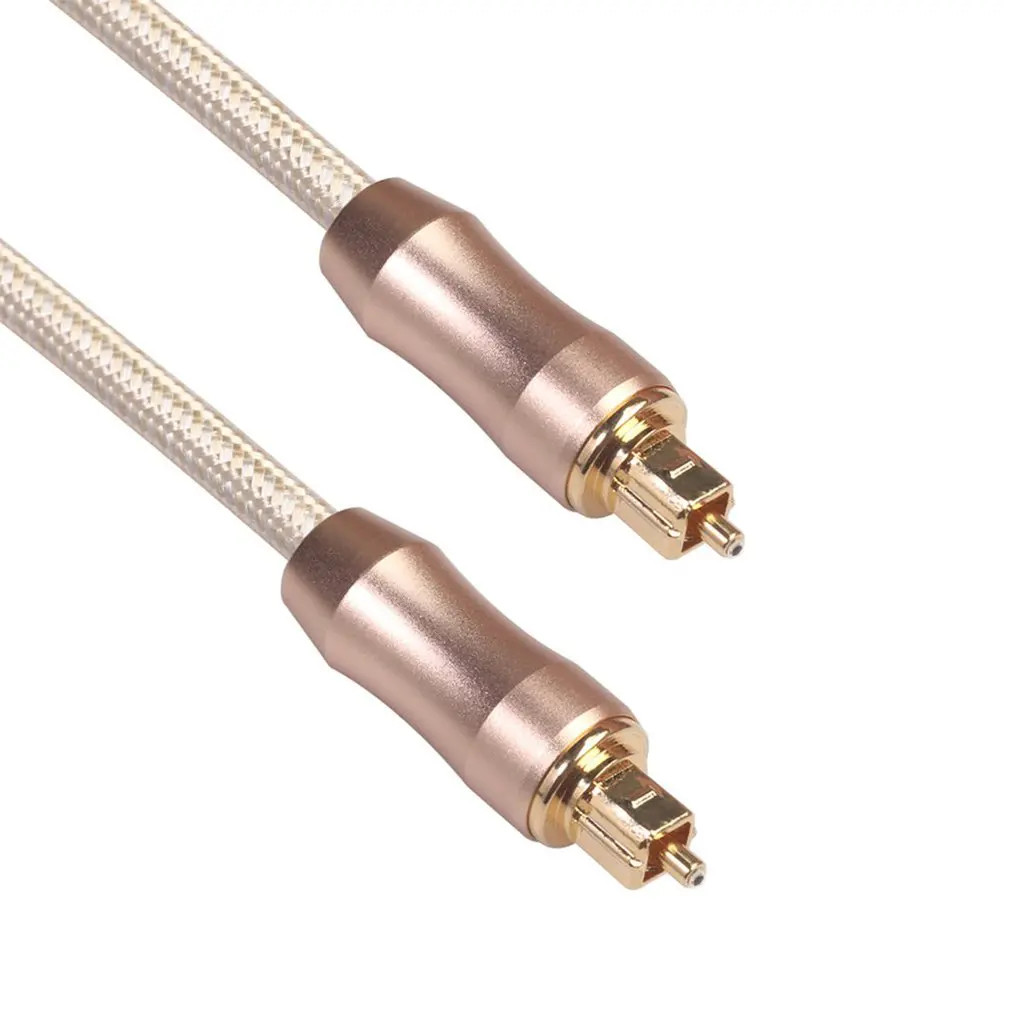 

HIFI 5.1 Fiber Toslink Optical Cable Audio for TV box PS4 Speaker Wire Soundbar Amplifier Subwoofer