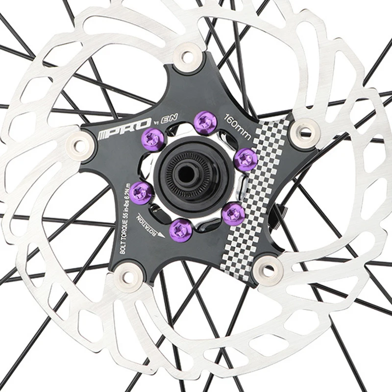 Разноцветные тормозные винты IIIPRO T25 для дисков сплавы подходят 160 мм 180