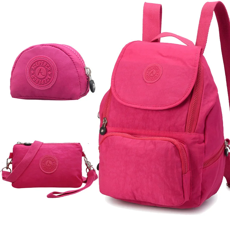 ACEPERCH женский Оригинальный рюкзак водонепроницаемый нейлоновый женские рюкзаки