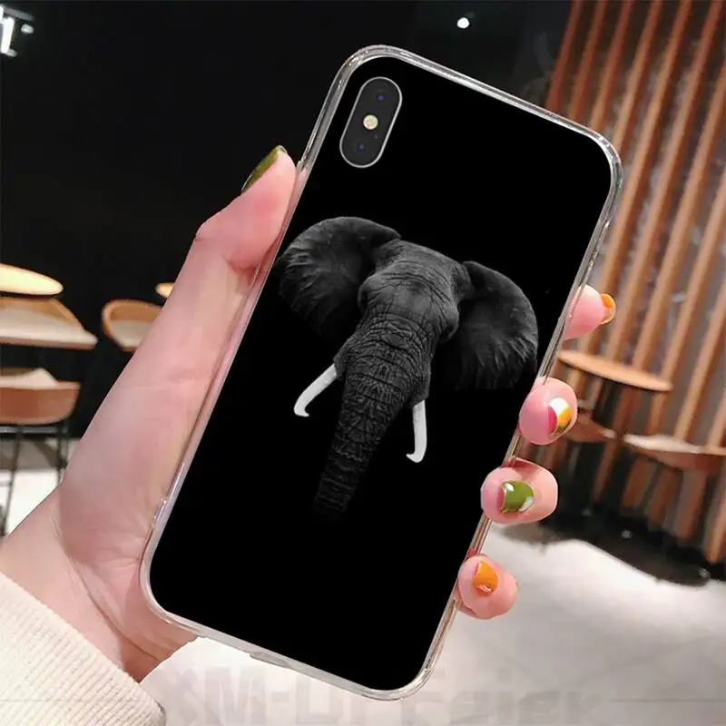 

Elephant nature Phone Case coque fundas for iphone 12 11 PRO MAX X XS XR 5S 6S 7 8 PLUS SE 2020