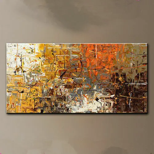 Large Modern Abstract Oil Painting Wall Decor Abstract art oil painting Hand-painted On canvas