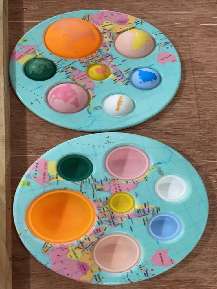 

Eight Planets Simple Dimple Fidget Toy Anime Kawaii Planet Finger Push Decompression Board Autism Anxiety Pinch Eight Oceans Toy