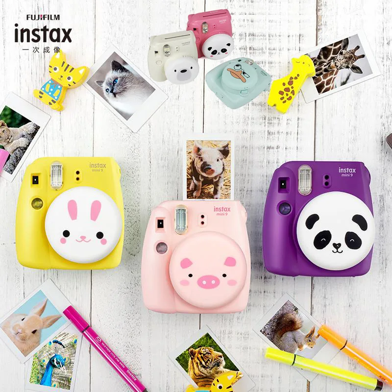 Подходит для камеры Polaroid Instax Fujifilm Милая крышка объектива Mini 8 / 9 симпатичные