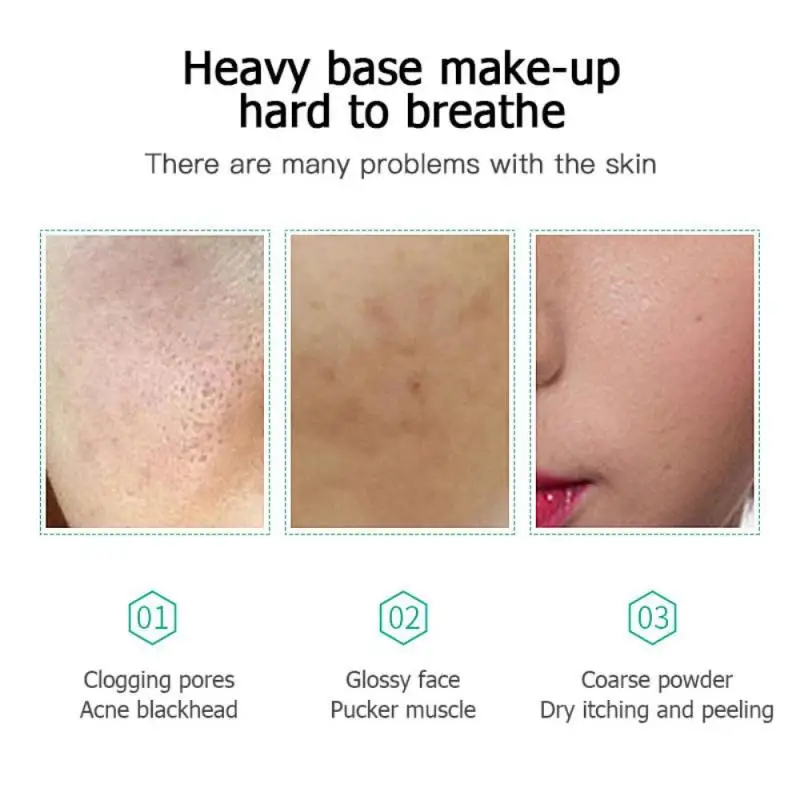 ZODONI Glowing Flawless Air Cushion BB Cream Small Mushroom Head Oil Control Moisturizing Liquid Foundation CC With Puff |