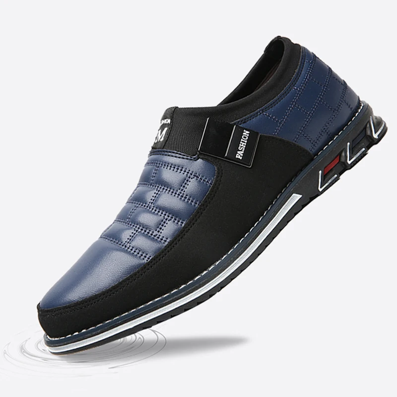 

Men's business casual leather shoes luxurious Cowhide shoes Non-slip Wear-resistant shoes men Breathable Lightness