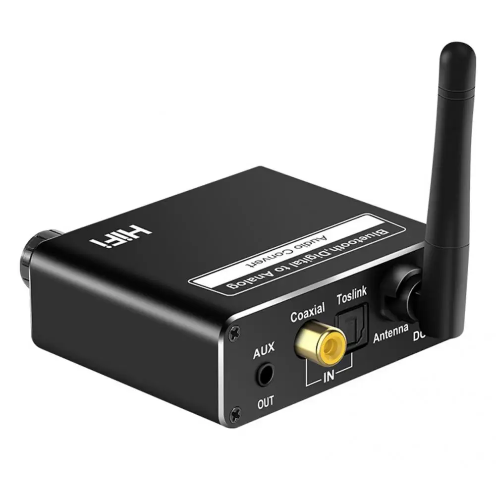 

Anti-interference Indicator Light 3.5mm Optical Fiber Coaxial Type-C USB2.0 HiFi Audio Decoder Audio Accessories