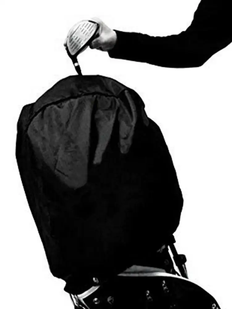 Чехол для гольфа с дождевым капюшоном черные накидки на голову аксессуары