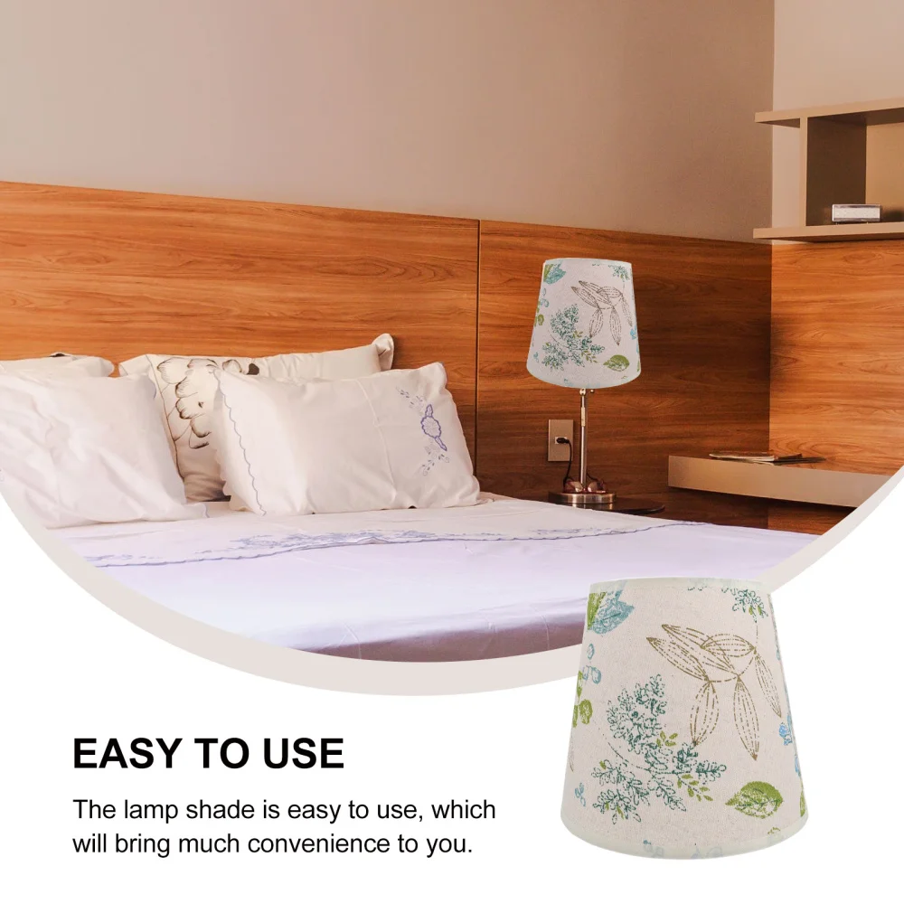 

1PC Decorative Lampshade Desk Lamp Lampshade Accessory E27 Lamp Holder Cover