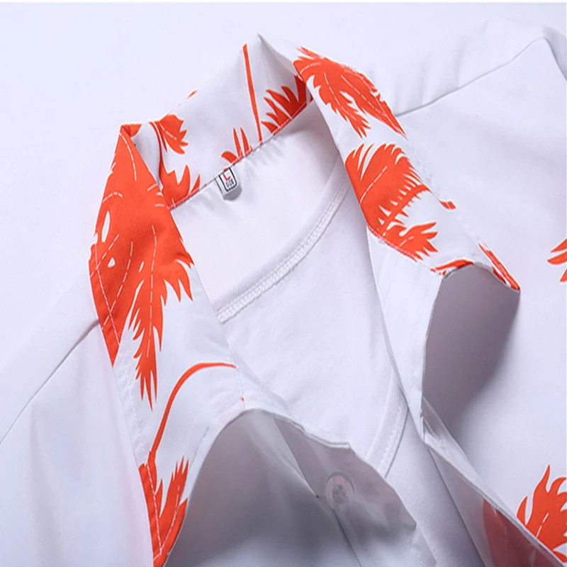 

Summer Shirts Short Sleeve 2021 Casual Print Cardigan High Quality Clothing Mens Beach Shirt Men Free Shipping