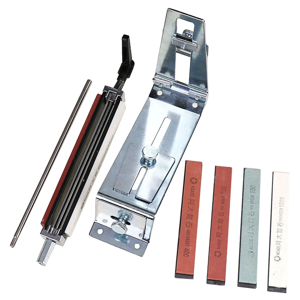 

Professional Stainless Steel Iron Steel Fixed Angle Kitchen Knife Sharpener Sharpening System Fix Fixed Angle Tools with Stones