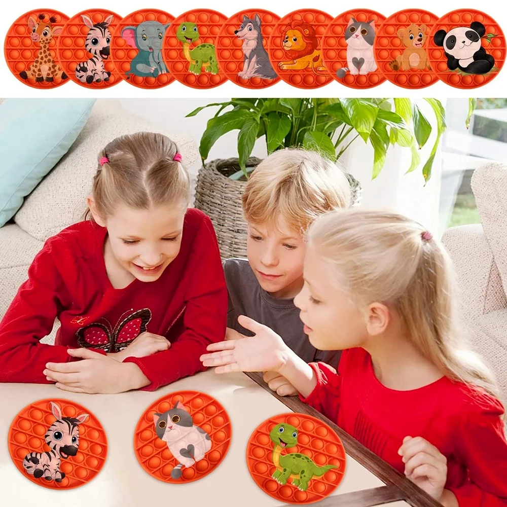 Много игрушек Покемон панда волк фигурки животных поп фиджет игрушки Charizard для