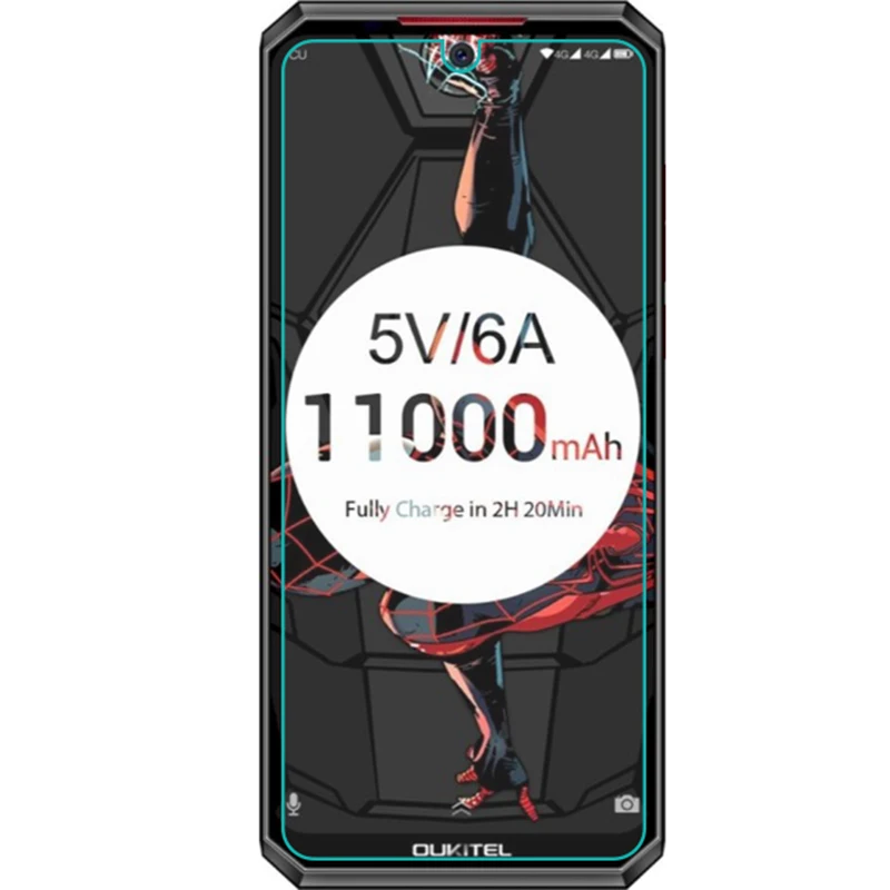 Закаленное стекло для Oukitel K13 Pro 9H 2.5D защитная пленка Взрывозащищенная прозрачная