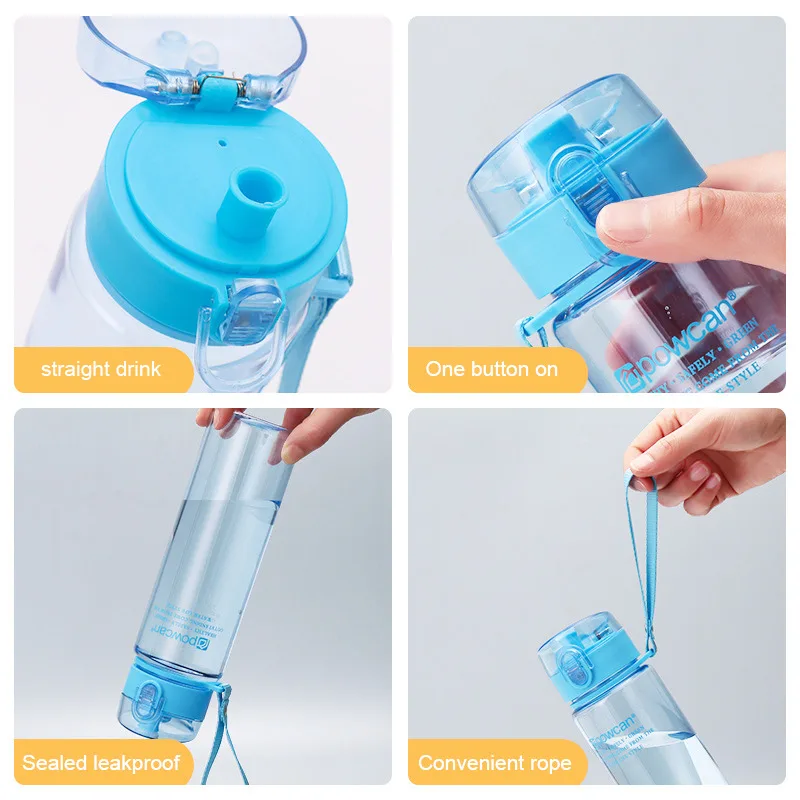 Спортивные бутылки для воды дорожная бутылка минималистичные шейкеры 400 мл/500 мл