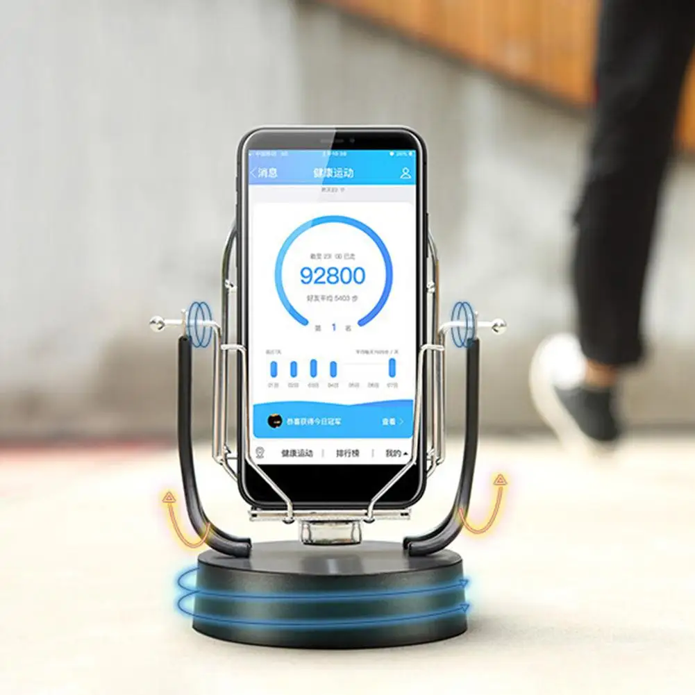 

Automatic Shake Swing Dual Phone Wiggler Motion Step Counter with USB Cable