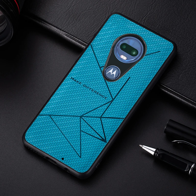 VIJIAR Мягкий Силиконовый Модный чехол в полоску для MOTO G5 G5S Plus кожаный Motorola G6 G7 Play |