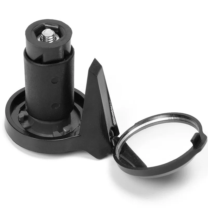 

1pc Road Bike Cycling Handlebar Plug Rear View Mirror 360 Degrees Rotatable Rear View Mirror For 16-22mm Bicycle Accessories