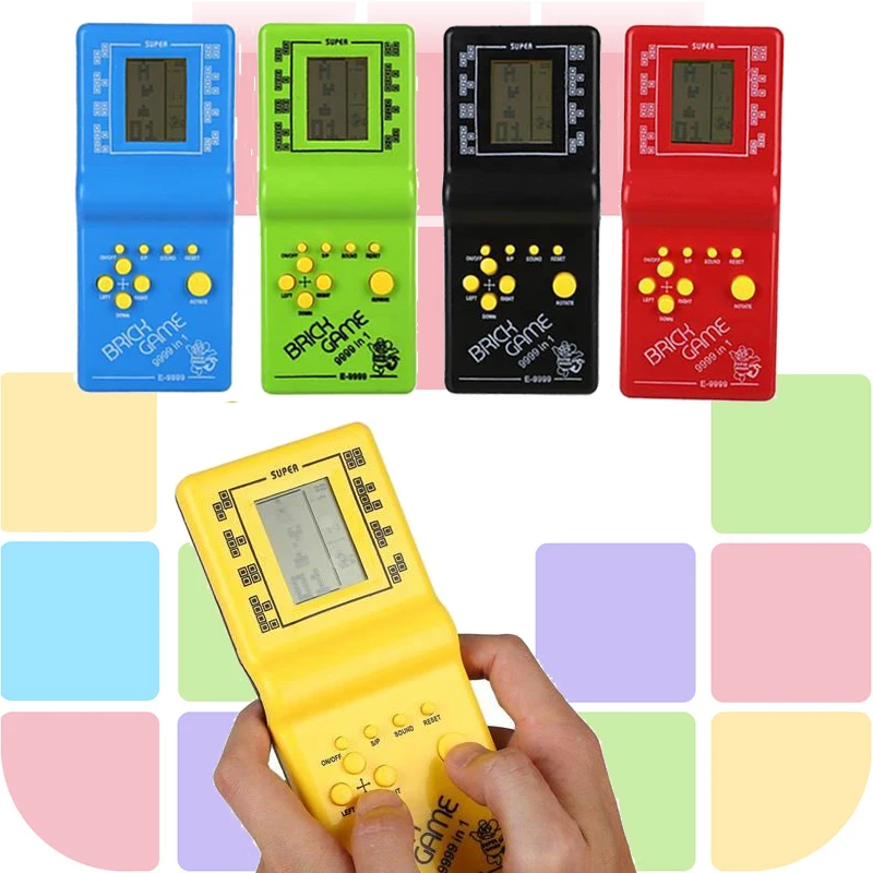 Видео игра тетрис игровая консоль кирпичная рука игрушка 2019 горячая Распродажа