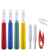 miusie 6 pcs seam ripper and 1 pcs sewing scissor sharp stitch removed tool thread remover for sewing embroidery cross stitch