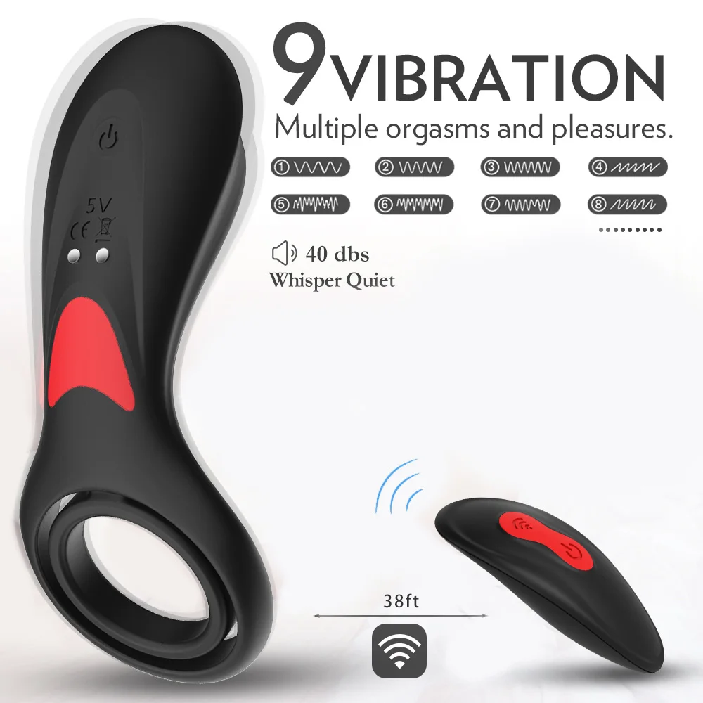 Вибрирующее кольцо на пенис секс игрушки для пар пениса с дистанционным