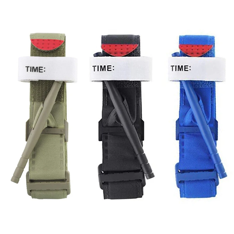 

1PC Emergency Tourniquet Outdoor Portable First Aid Quick Slow Release Buckle Survival Tool Military Supplies Tactical Equipment