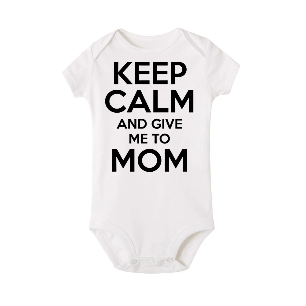 Детское боди детская одежда для мальчиков и девочек сохраняйте спокойствие