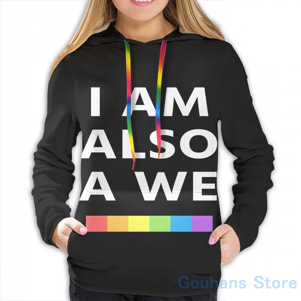 Женская Веселая Повседневная Толстовка с надписью I am a we (Sense8) | Мужская одежда