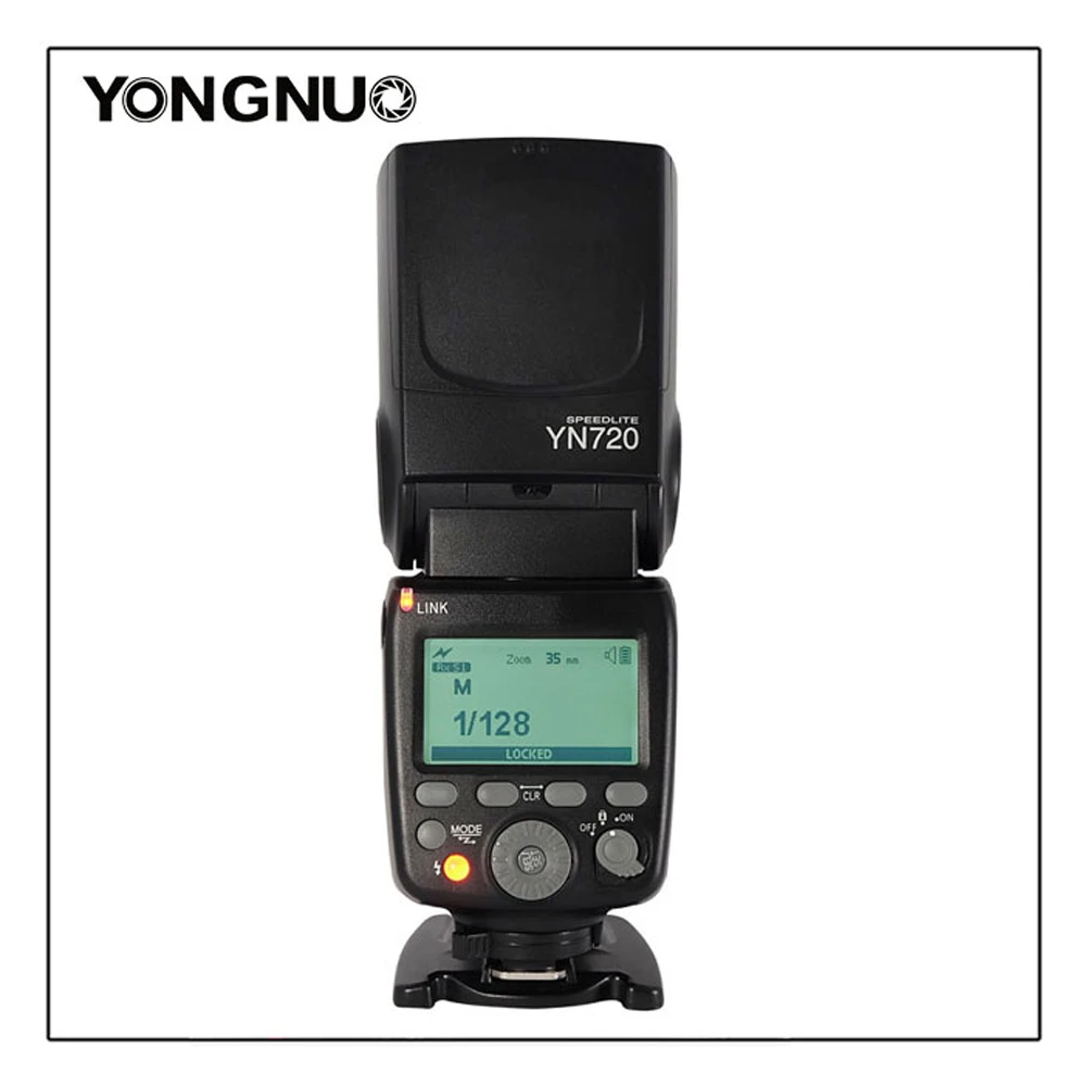 2018 YONGNUO YN720 литиевая Вспышка Speedlite с литий-ионной батареей для Canon 1100d 650d 600d 70d 700d Nikon