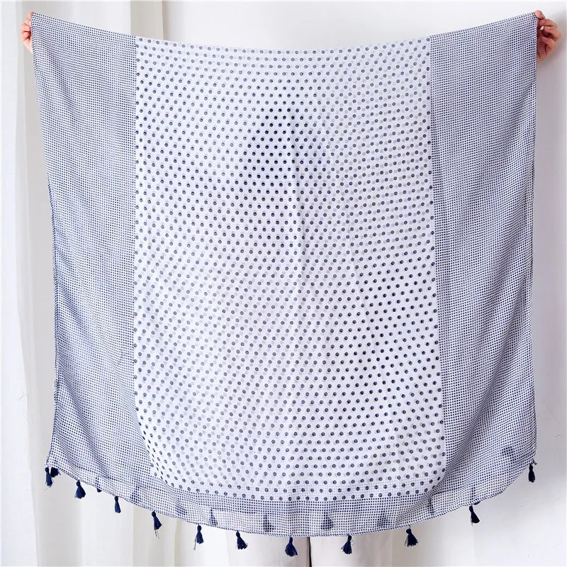 

Luxury Brand Cotton Linen Scarf Women Soft Long All-match Spring Autumn Sunscreen Shawl chiffon hijab silk scarves blanket