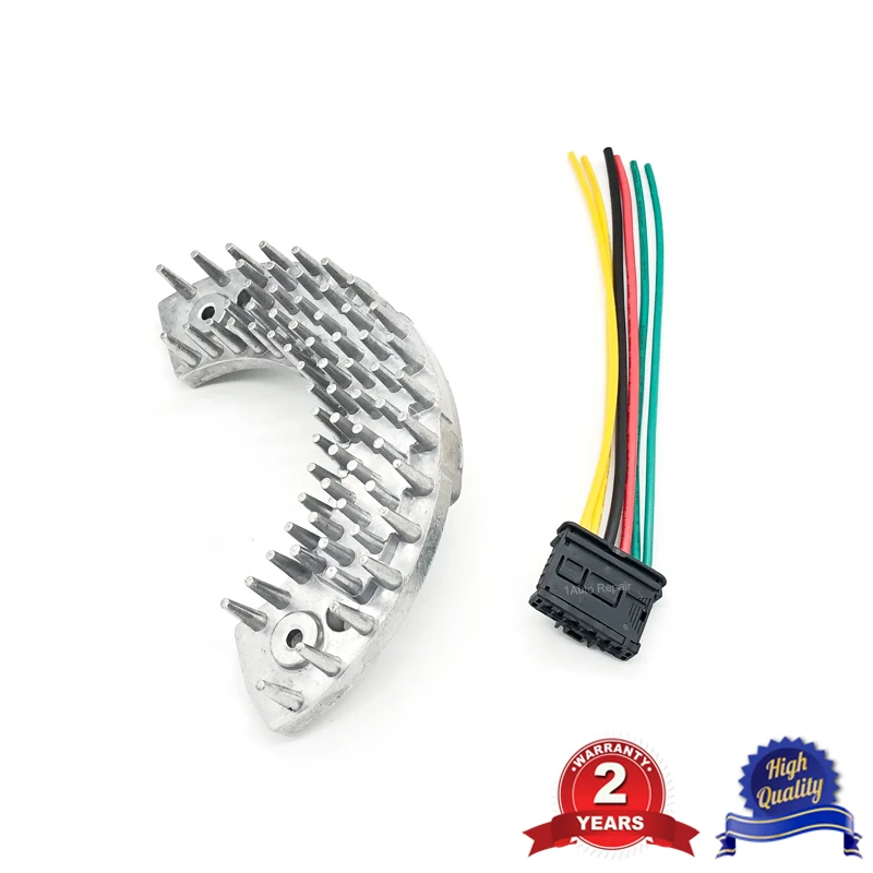 Вентилятор нагревателя резистор и кабельный жгут проводов для Peugeot 206 207 307 Citroen Xsara