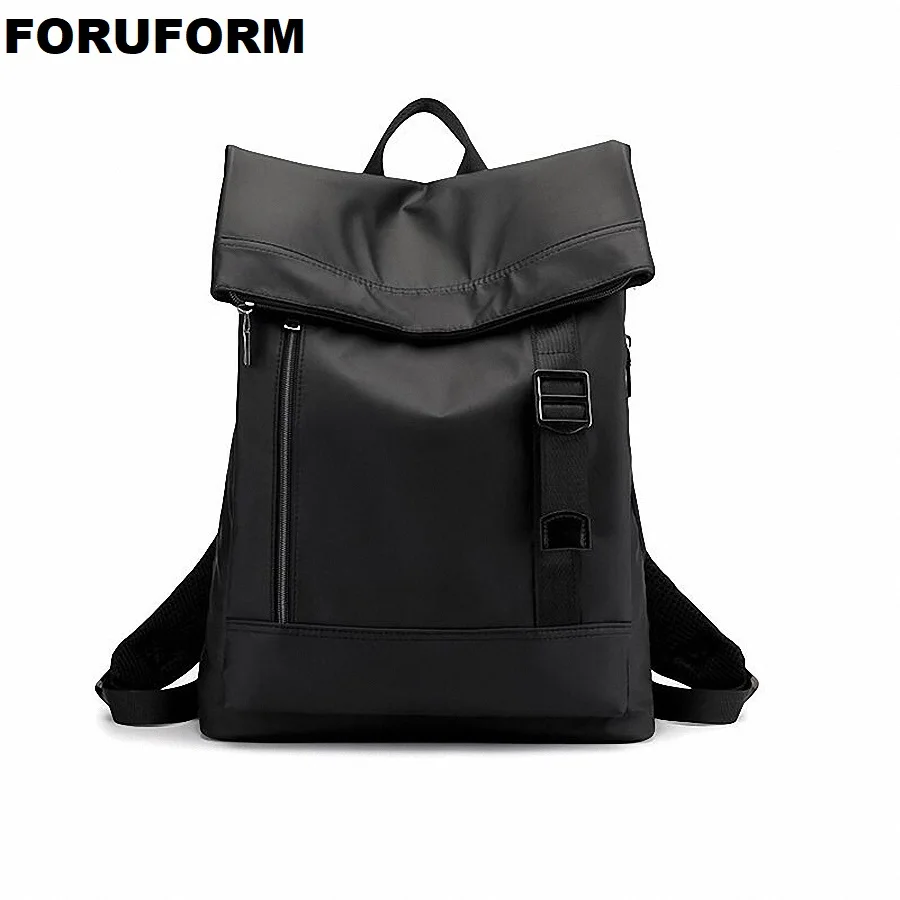 

Мужской деловой рюкзак для ноутбука, водонепроницаемый вместительный повседневный рюкзак для ноутбука, нейлоновая дорожная сумка высоког...