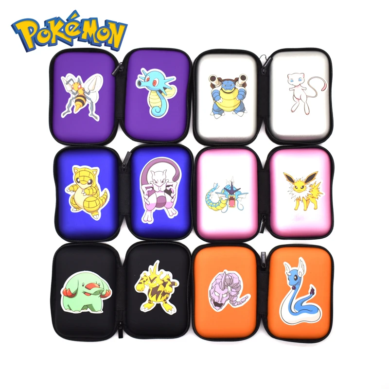 

50 Capacity Pokemon Card Anime Pikachu Charizard Tomy TCG Storage Bag Dracaufeu Kaarten Cartas Pokemon Game Card Storage Box Toy