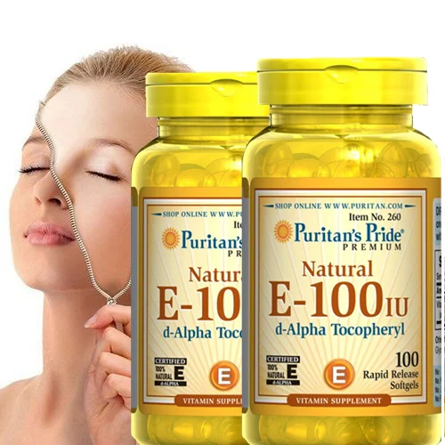 Puritan s Pride витамин E / ve 100iu100 капсулы/2 шт.|oil hair growth|oil hairoil oil |
