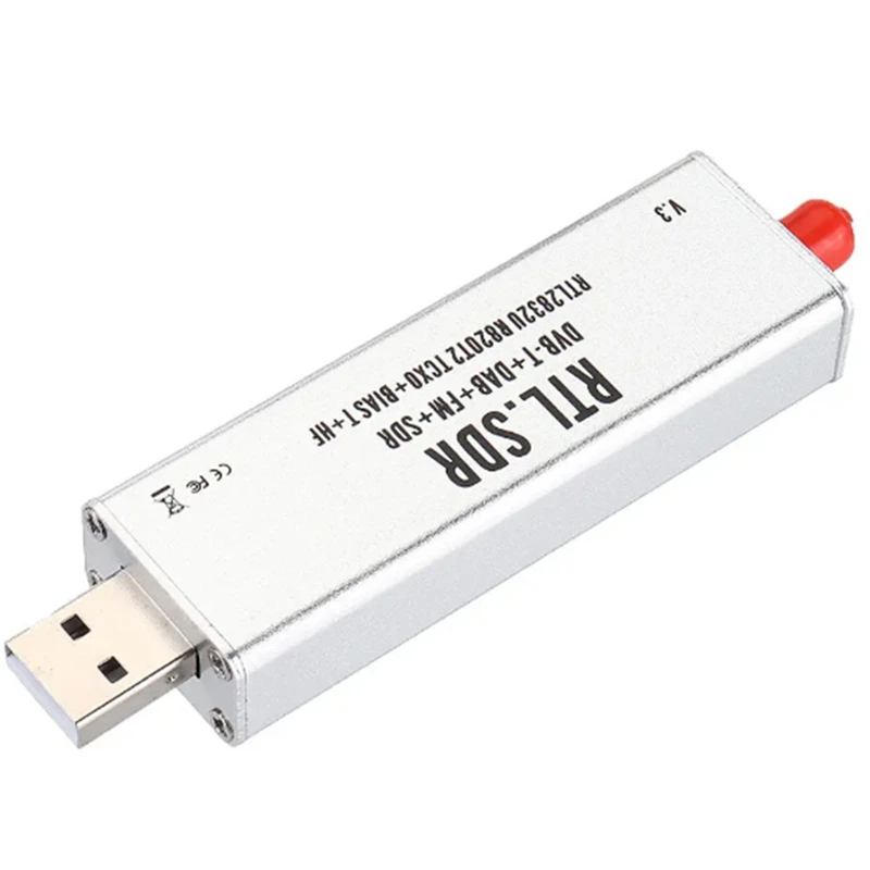 RTL SDR V3 R820T2 RTL2832U 1PPM TCXO SMA программный радиоприемник с антенной | Электроника