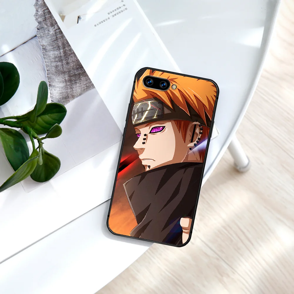 

N-Naruto Cartoon Anime Phone Case For Huawei Honor 6A 7A 7C 8 8A 8X 9 9X 10 10i 20 Lite Pro Play black Cell Luxury Cover