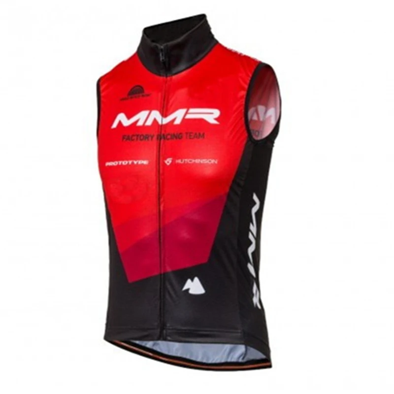

mmr bicycle windproof and waterproof vest sleeveless vest unisex riding vest jacket Lightweight and breathable back