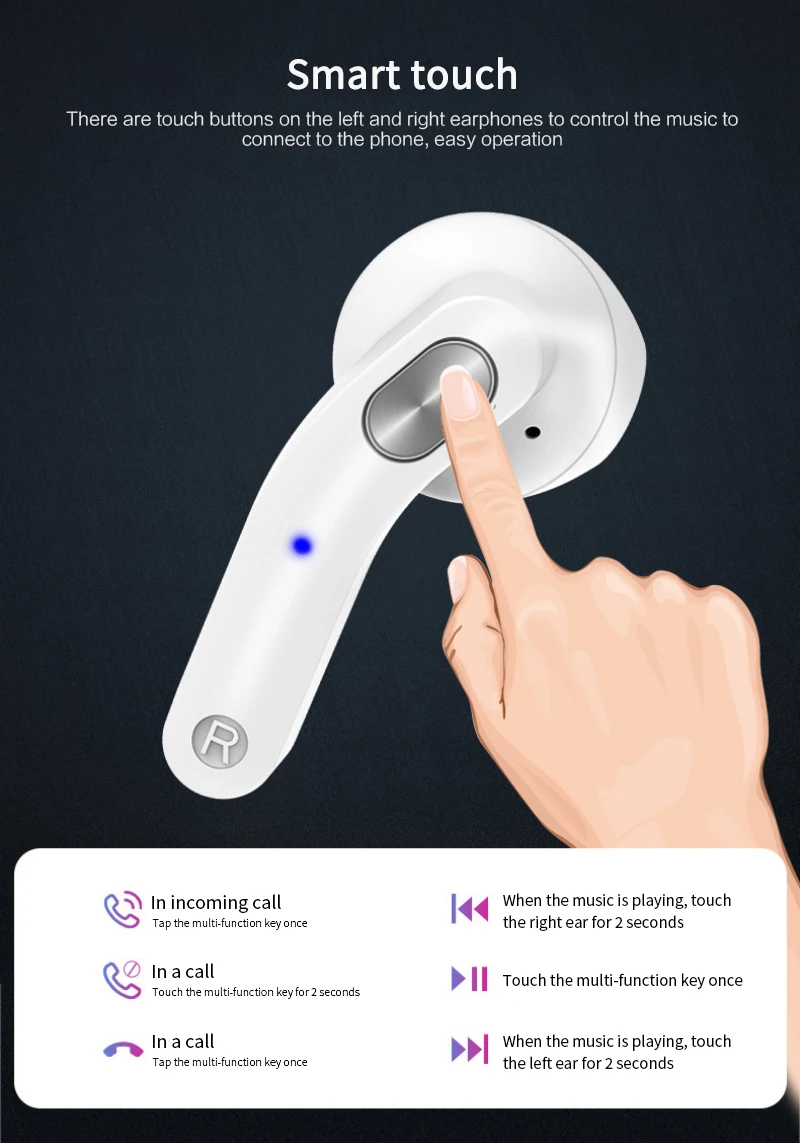 Беспроводные наушники с поддержкой Bluetooth беспроводные для видеоигр безопасные 9D