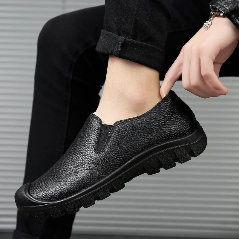 

Ankle Boots Winter Boots Unisex Couples New Solid Color Men Snow Boots Plush Inside Anti Skid Bottom Warm Waterproof Ski Shoes
