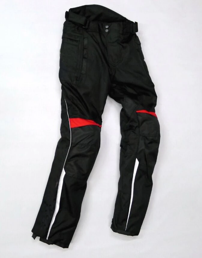 

2018 Motorcycle Racing Pants YZR M1 Team Protective Riding Trousers Motocross With Protectors Black