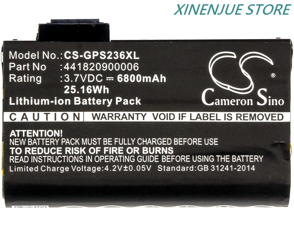 Аккумулятор CS 441820900006 60991 для Getac PS236 PS336 PS236C Nautiz X7 Sokkia SHC-236 SHC-336 AdirPro PS236B Topcon FC-236 FC-336 |
