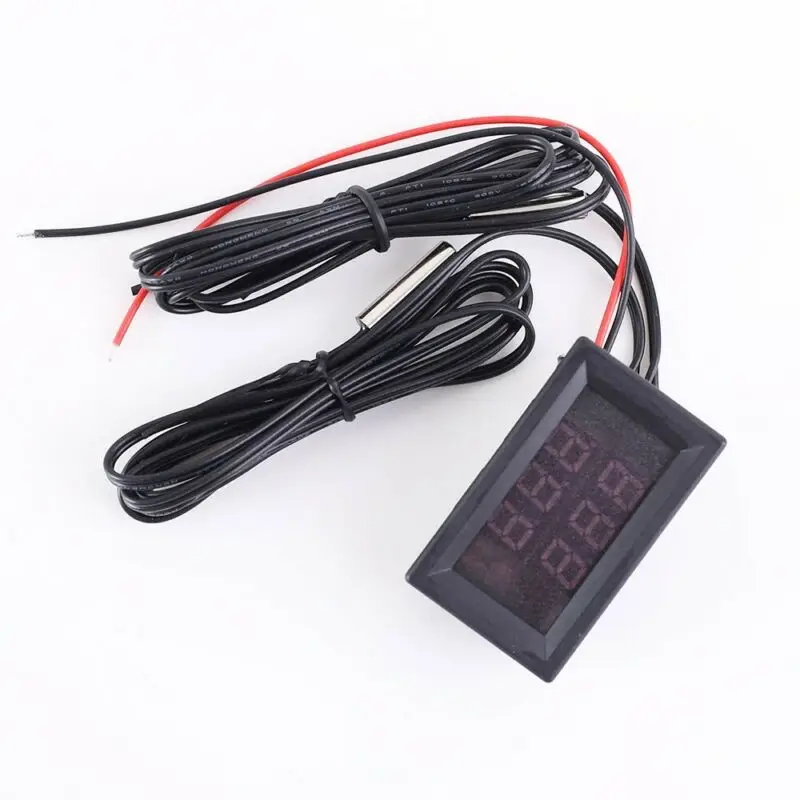 NTC двойной светодиодный дисплей цифровой термометр по Фаренгейту датчик модули
