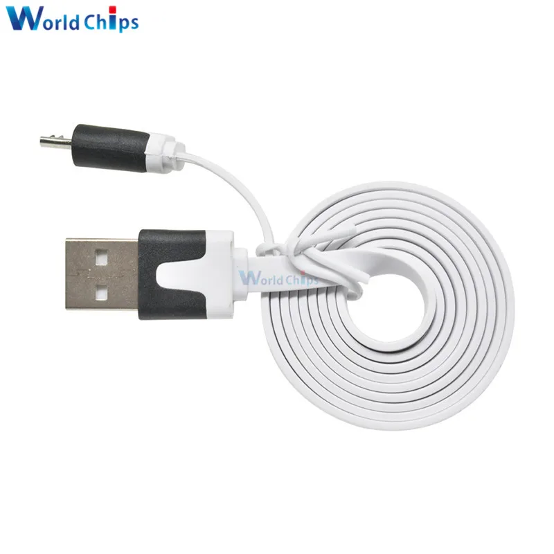 1 м 3 фута USB кабель для Wemos D1 Mini NodeMcu провод | Электронные компоненты и