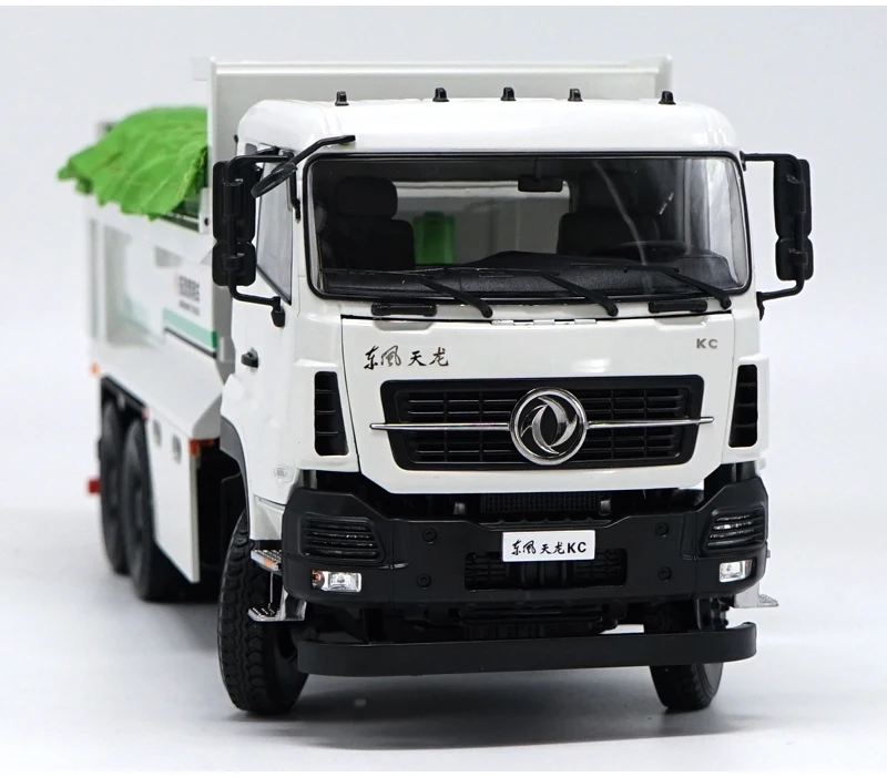 Оригинальный редкий коллекционный 1:24 Dongfeng Tianlong Slag грузовик самосвал литая