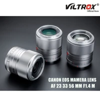 viltrox 23mm 33mm 56mm f1 4 canon m auto focus large aperture portrait lenses for canon eos m mount camera lens m5 m6ii m200 m50