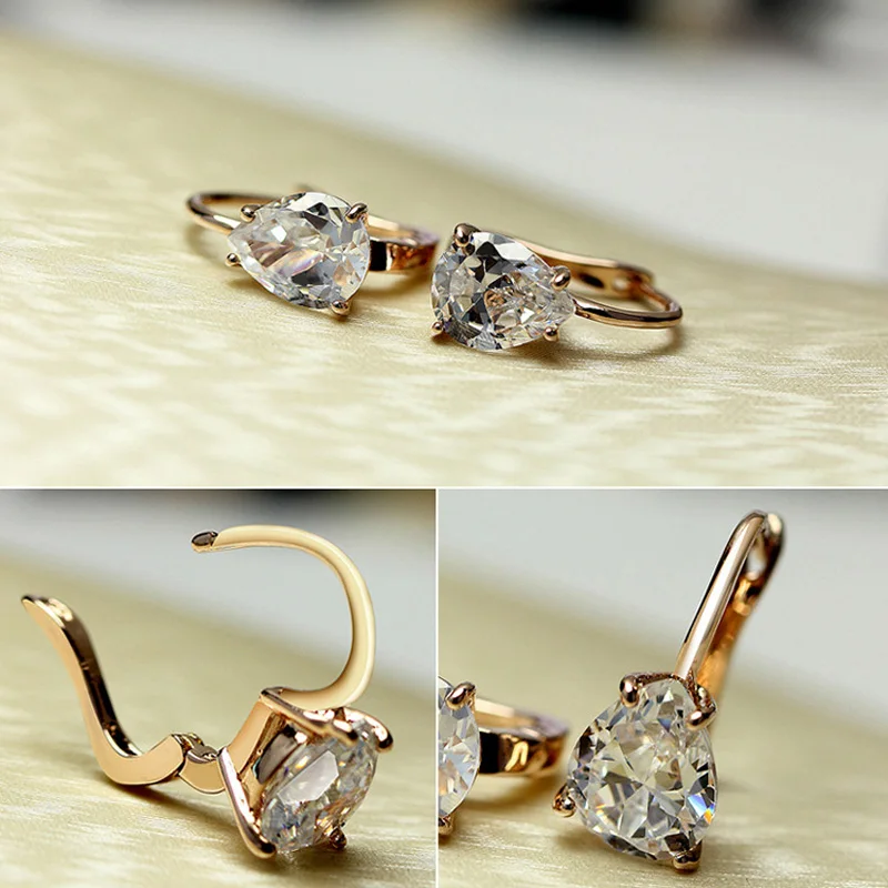 Женские серьги из серебра 100% пробы с мусанитом сертификатом 6 х8 мм