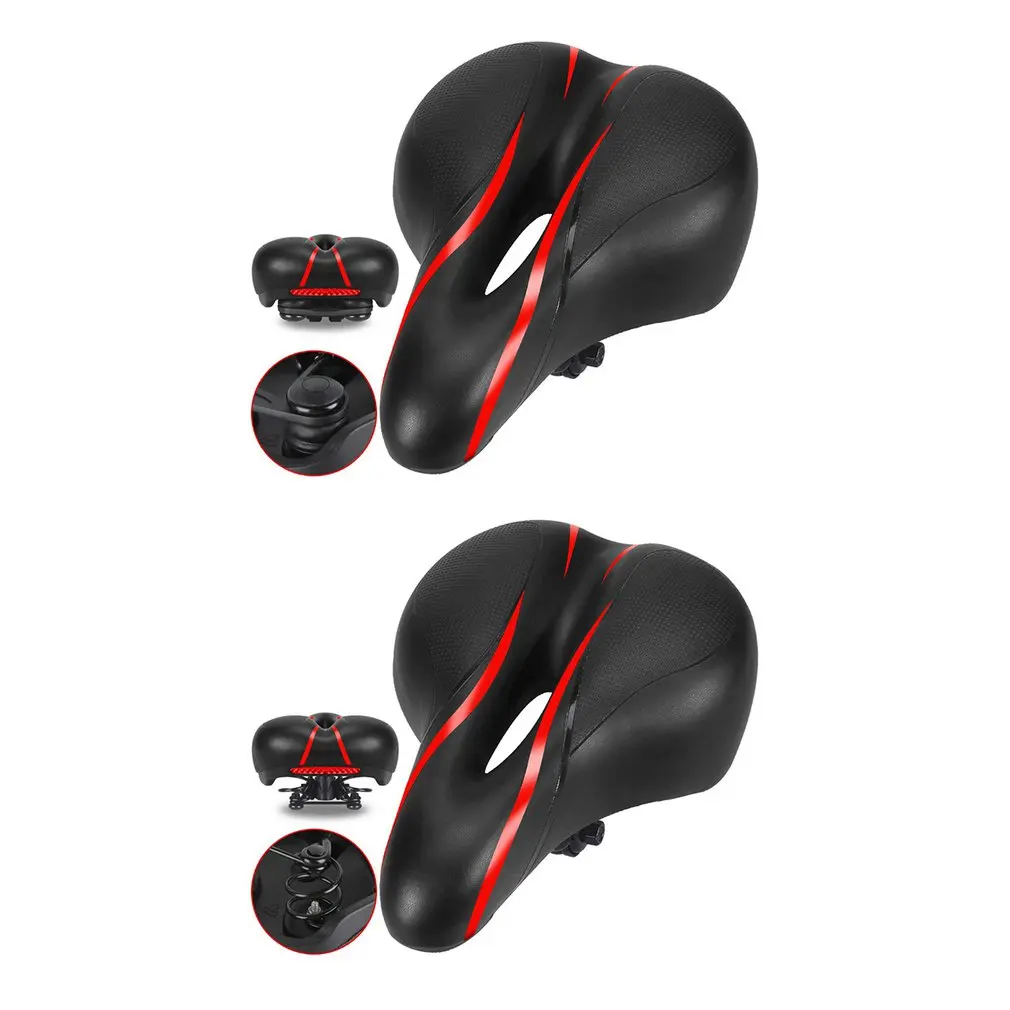 

Comfortable Soft Bicycle Riding Equipment Accessories Mountain Bike Saddle Spring Reflective Ball Shape