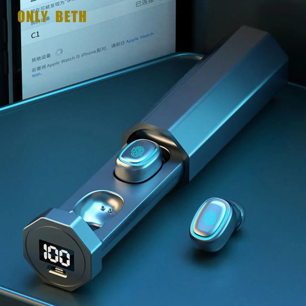 Bluetooth наушники туры беспроводной A10 бинауральные 5 0 светодиодный с микрофоном |